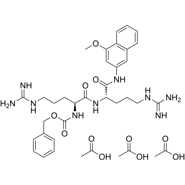 Z-Arg-Arg-4MβNA triacetate 100900-19-4